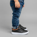 Tênis Infantil Unissex New Kids com Velcro e Cadarço Elástico - FRETE GRÁTIS